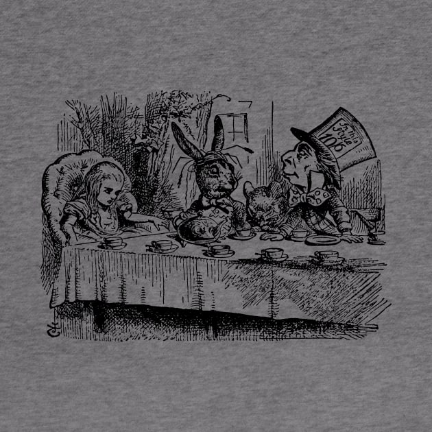 Vintage Alice in Wonderland Tea Party by MasterpieceCafe